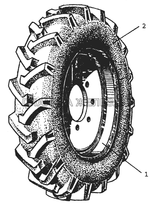 3102 Колеса передние ведущие МТЗ-80 (2002)